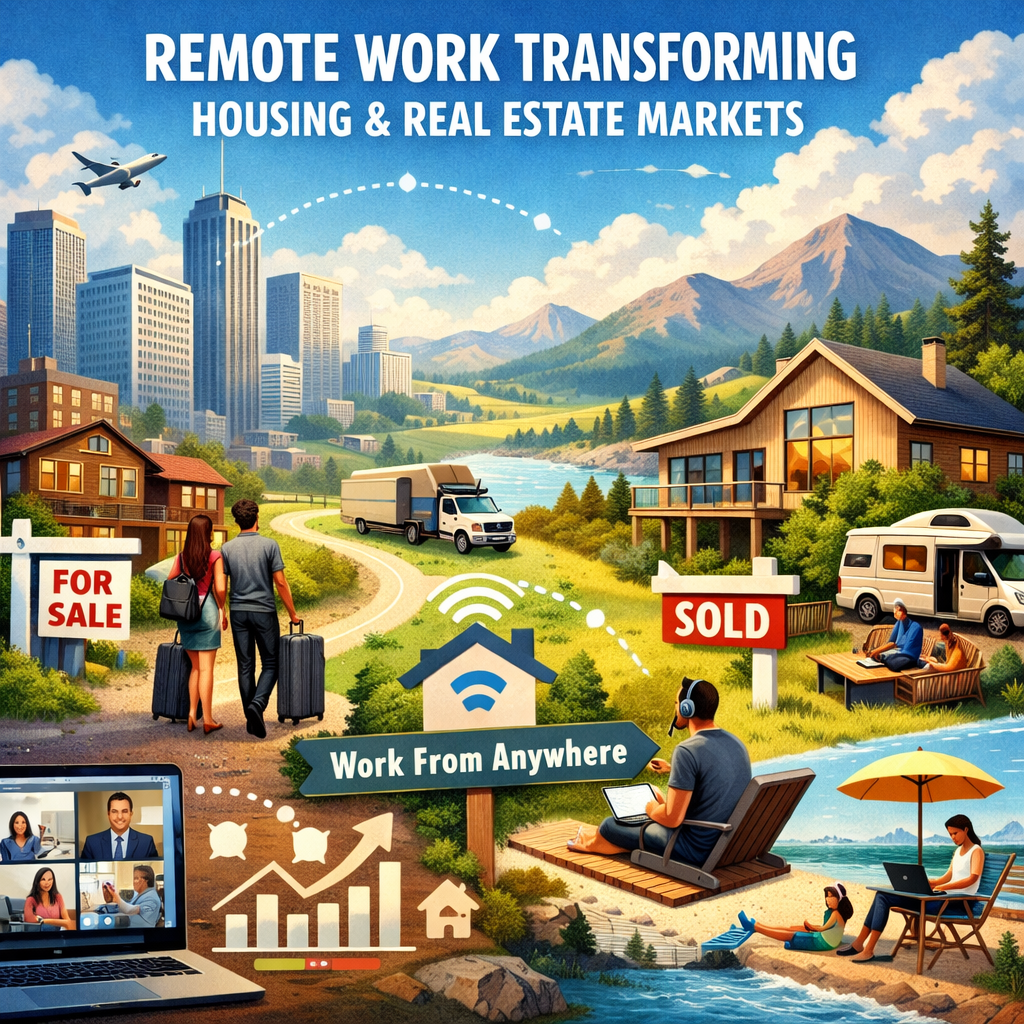 Impact of Remote Work on Housing&nbsp;Markets